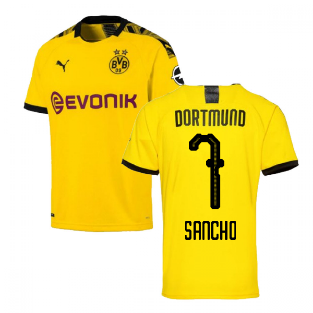 Click to view product details and reviews for 2019 2020 Borussia Dortmund Puma Home Football Shirt Sancho 7. Click to view product details and reviews for 2019 2020 Borussia Dortmund Puma Home Football Shirt Sancho 7.
