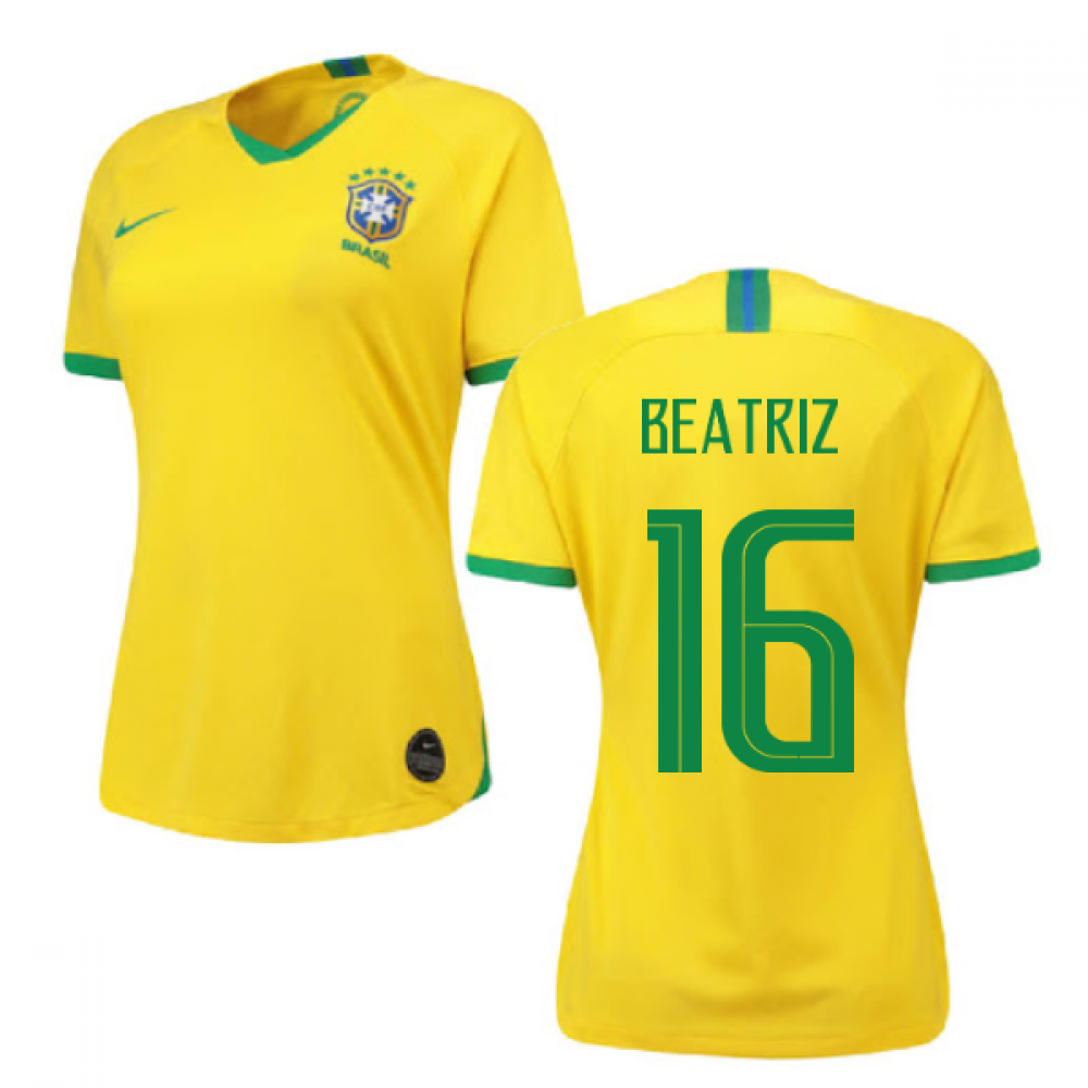 Click to view product details and reviews for 2019 2020 Brazil Home Nike Womens Shirt Beatriz 16.
