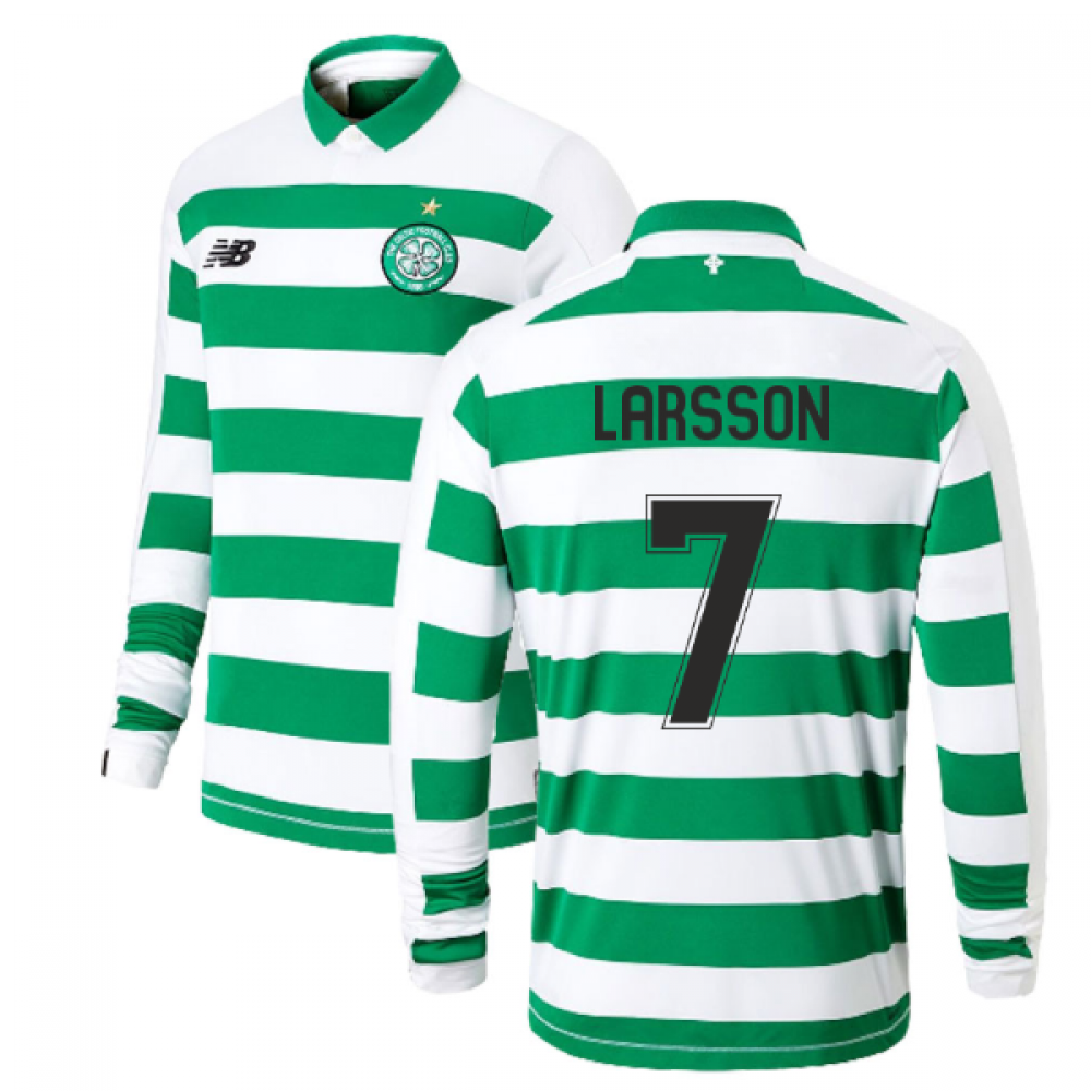 Click to view product details and reviews for 2019 2020 Celtic Home Long Sleeve Shirt Kids Larsson 7.