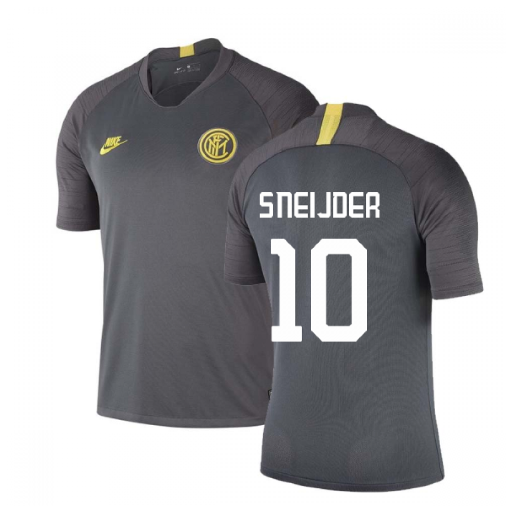 Click to view product details and reviews for 2019 2020 Inter Milan Nike Training Shirt Grey Sneijder 10.