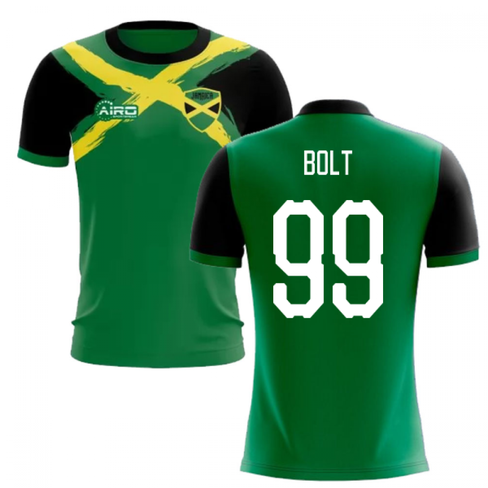Click to view product details and reviews for 2020 2021 Jamaica Flag Concept Football Shirt Bolt 99.