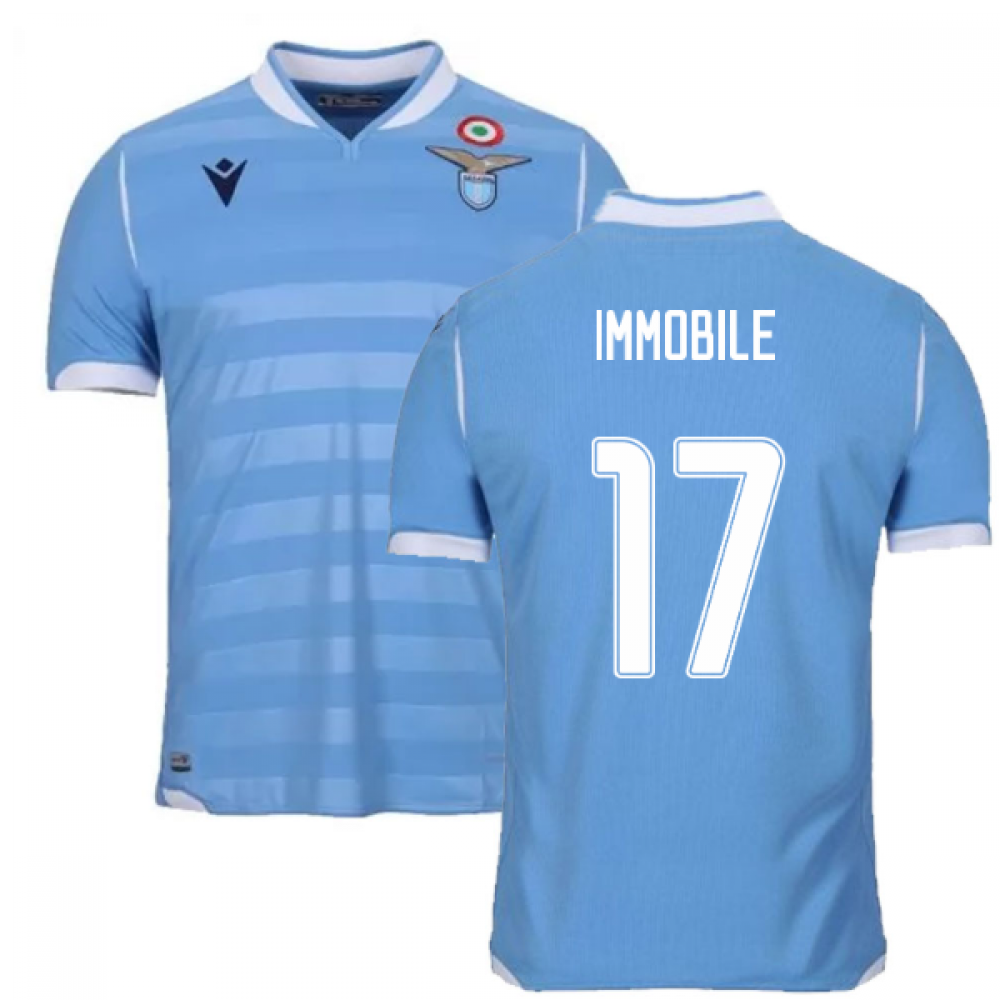 Click to view product details and reviews for 2019 2020 Lazio Authentic Home Match Shirt Immobile 17.