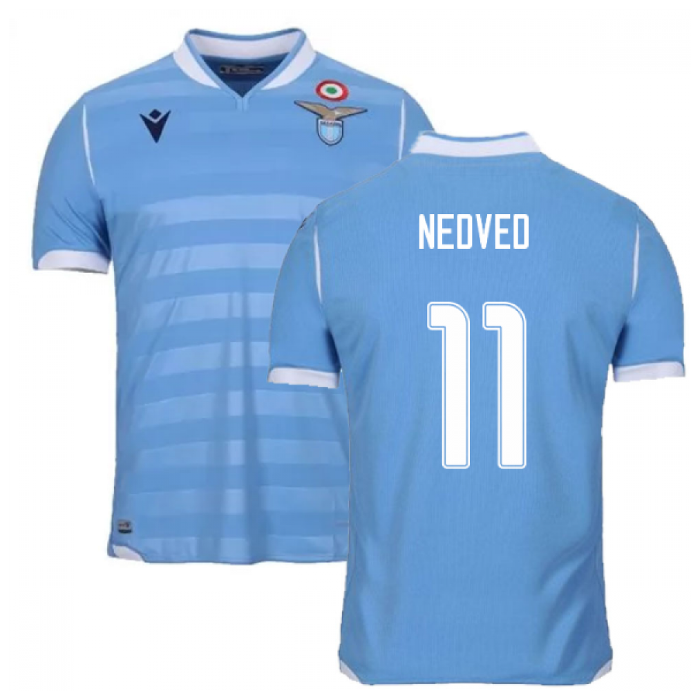 Click to view product details and reviews for 2019 2020 Lazio Authentic Home Match Shirt Nedved 11.