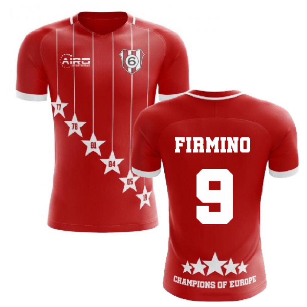 Click to view product details and reviews for 2020 2021 Liverpool 6 Time Champions Concept Football Shirt Firmino 9.
