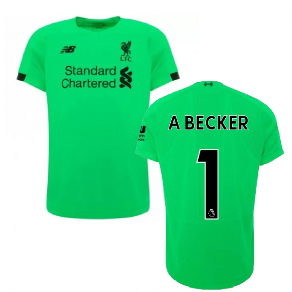 Click to view product details and reviews for 2019 2020 Liverpool Away Short Sleeve Goalkeeper Shirt Green A Becker 1. Click to view product details and reviews for 2019 2020 Liverpool Away Short Sleeve Goalkeeper Shirt Green A Becker 1.
