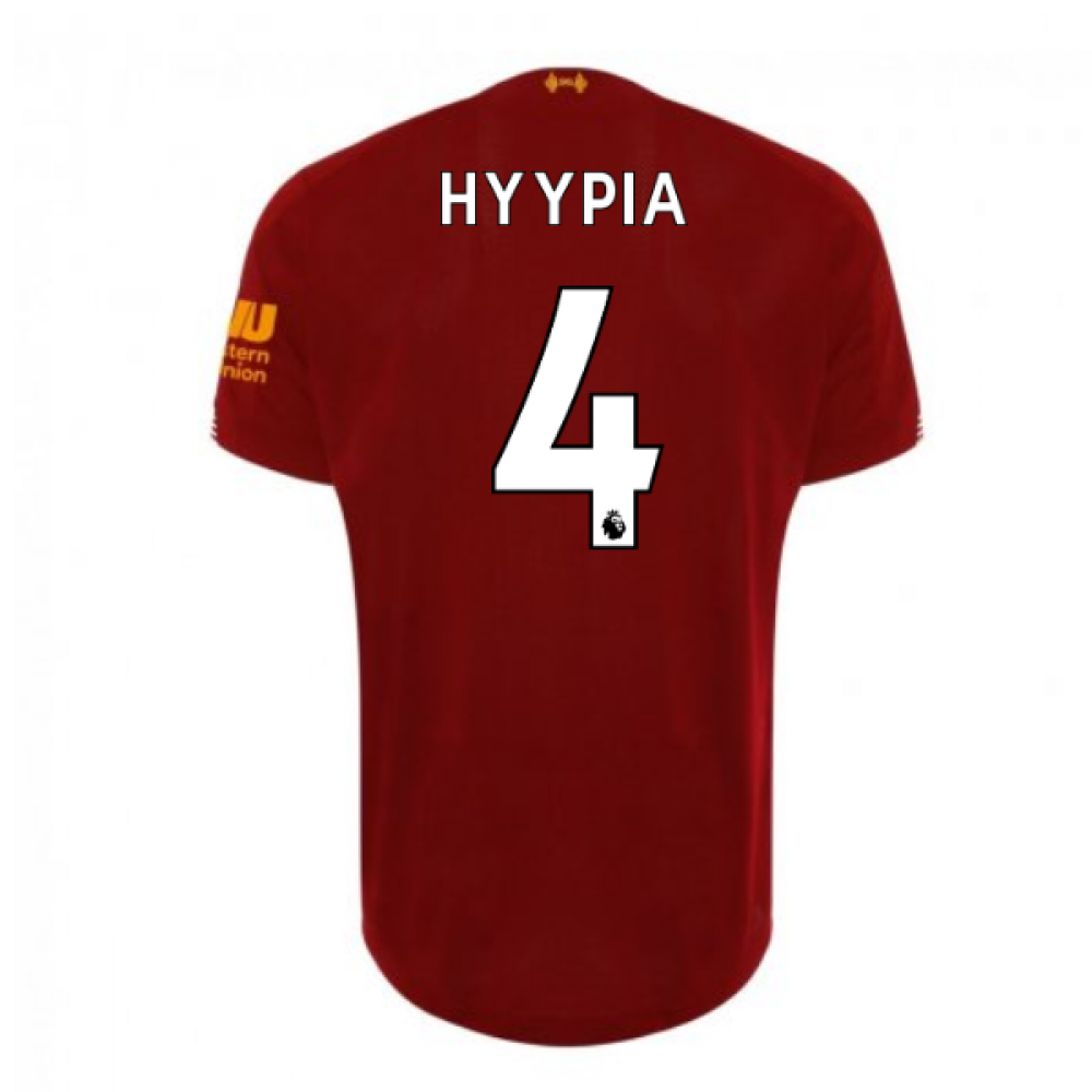 Click to view product details and reviews for 2019 2020 Liverpool Home Football Shirt Hyypia 4.