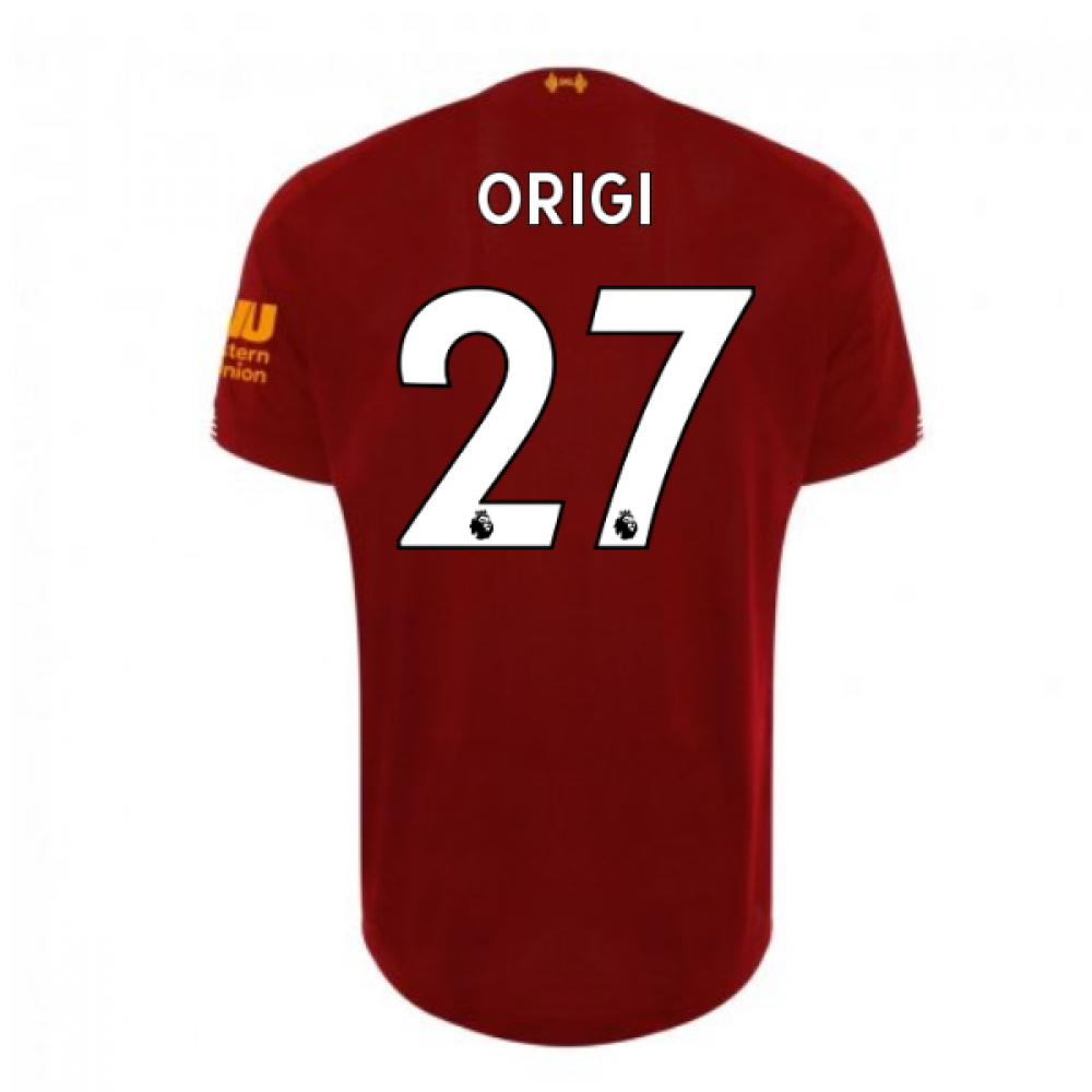 Click to view product details and reviews for 2019 2020 Liverpool Home Football Shirt Origi 27.
