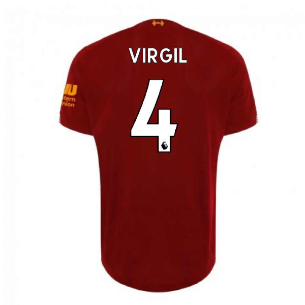 Click to view product details and reviews for 2019 2020 Liverpool Home Football Shirt Virgil 4 Kids.