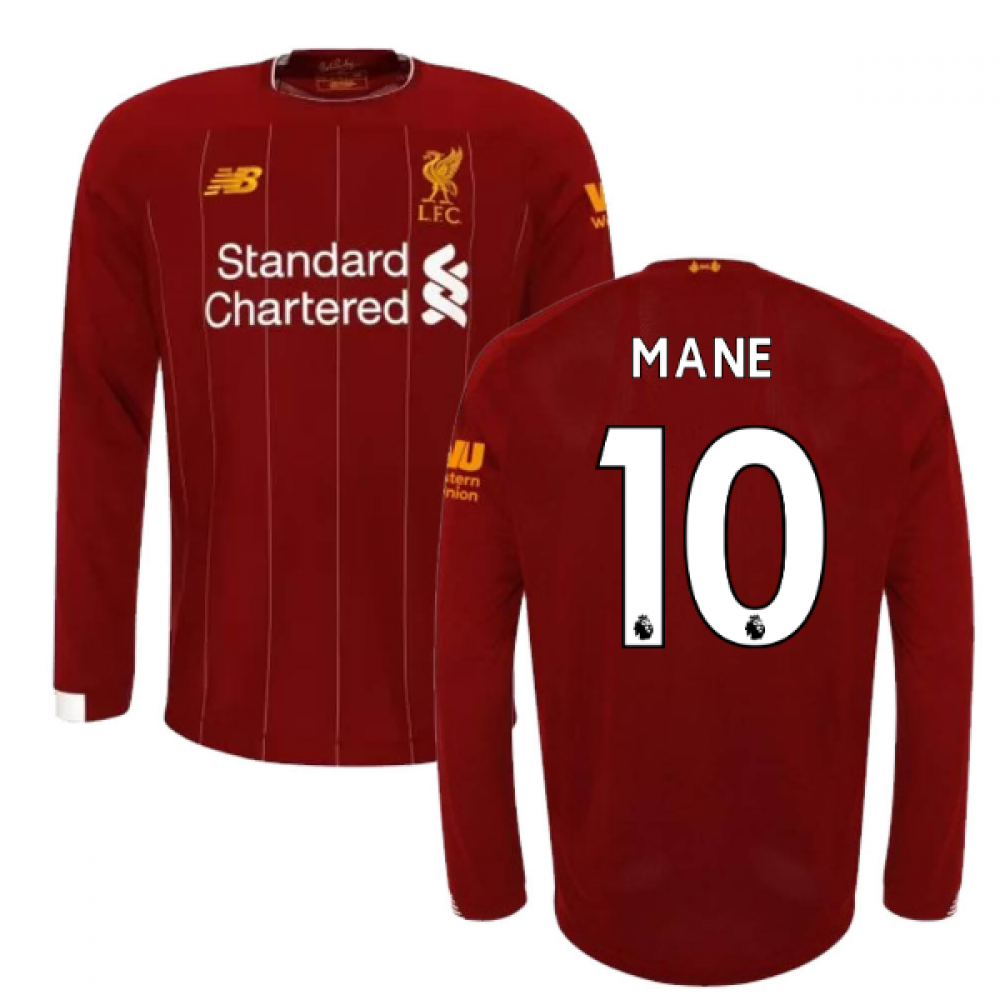 Click to view product details and reviews for 2019 2020 Liverpool Home Long Sleeve Shirt Kids Mane 10.
