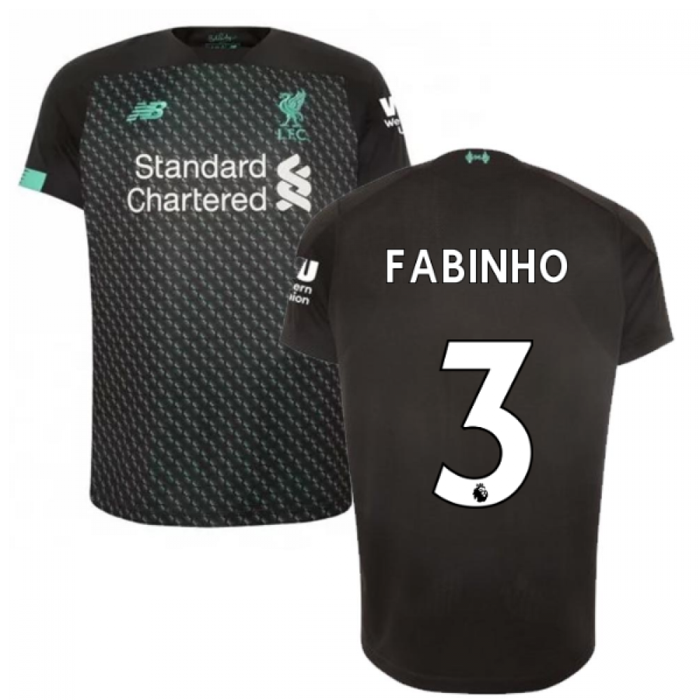 Click to view product details and reviews for 2019 2020 Liverpool Third Football Shirt Kids Fabinho 3.