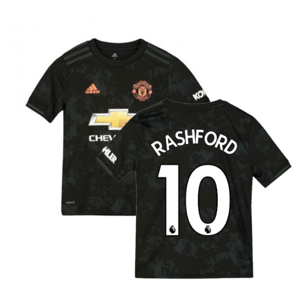 Click to view product details and reviews for 2019 2020 Man Utd Adidas Third Football Shirt Kids Rashford 10.