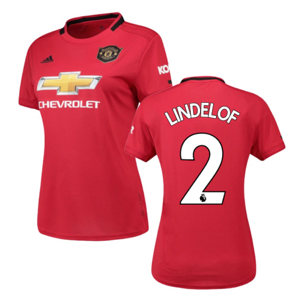 Click to view product details and reviews for 2019 2020 Man Utd Adidas Womens Home Shirt Lindelof 2.