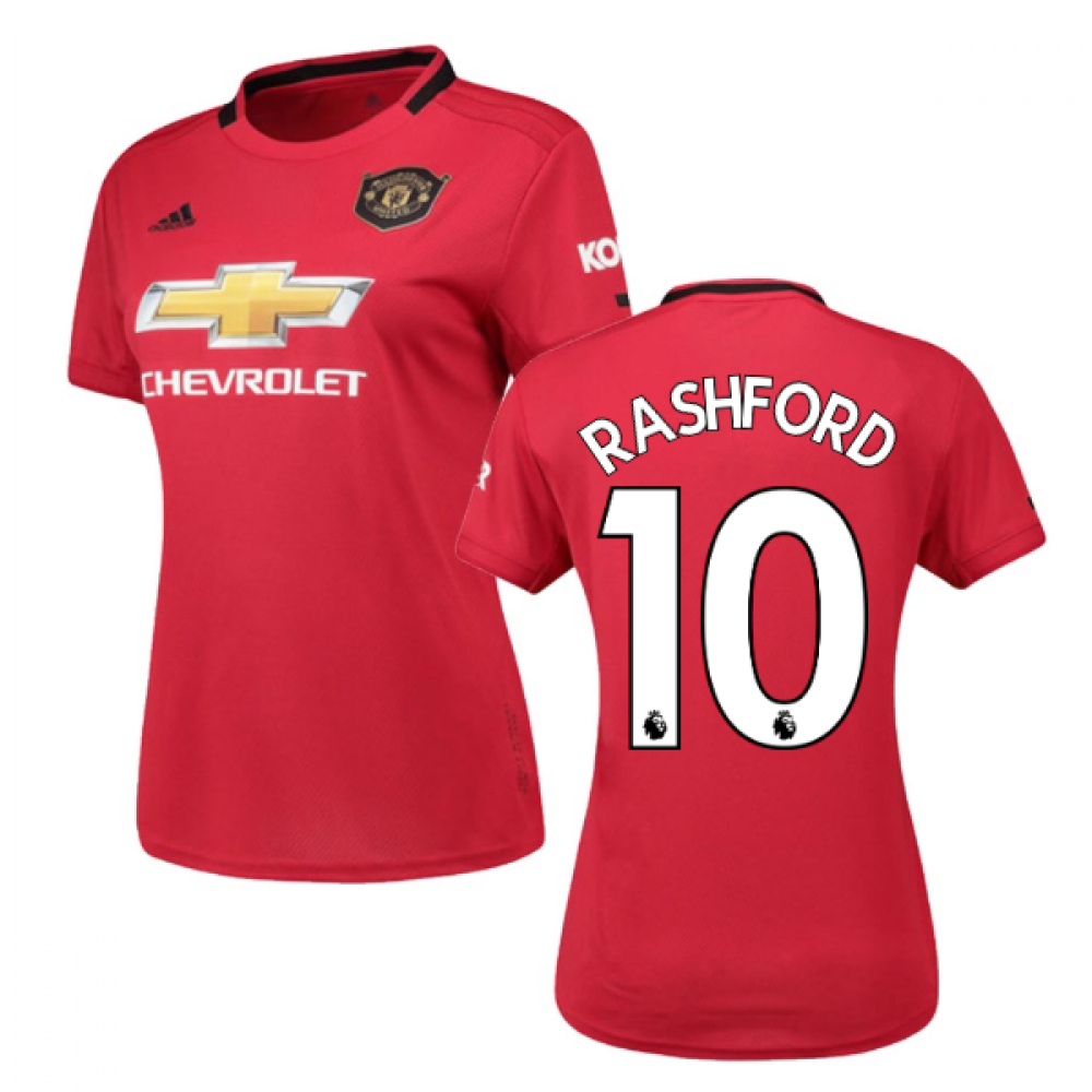 Click to view product details and reviews for 2019 2020 Man Utd Adidas Womens Home Shirt Rashford 10.