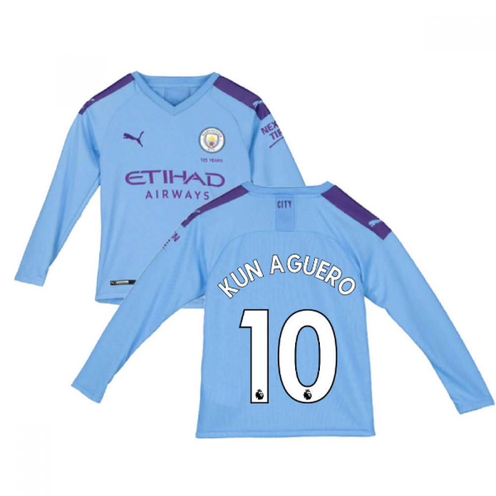 Click to view product details and reviews for 2019 2020 Manchester City Puma Home Long Sleeve Shirt Kids Kun Aguero 10. Click to view product details and reviews for 2019 2020 Manchester City Puma Home Long Sleeve Shirt Kids Kun Aguero 10.