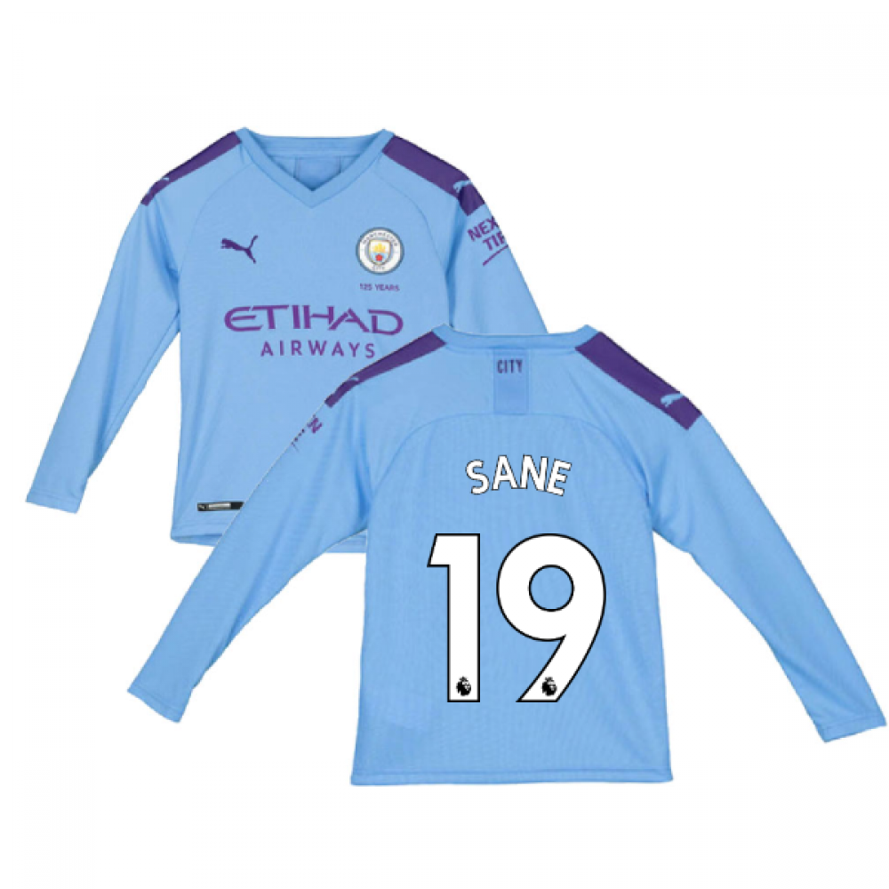 Click to view product details and reviews for 2019 2020 Manchester City Puma Home Long Sleeve Shirt Kids Sane 19.