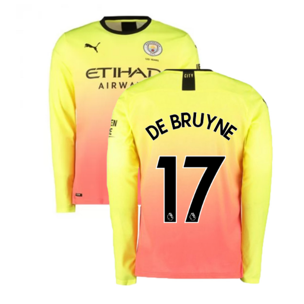 Click to view product details and reviews for 2019 2020 Manchester City Puma Third Long Sleeve Shirt De Bruyne 17.