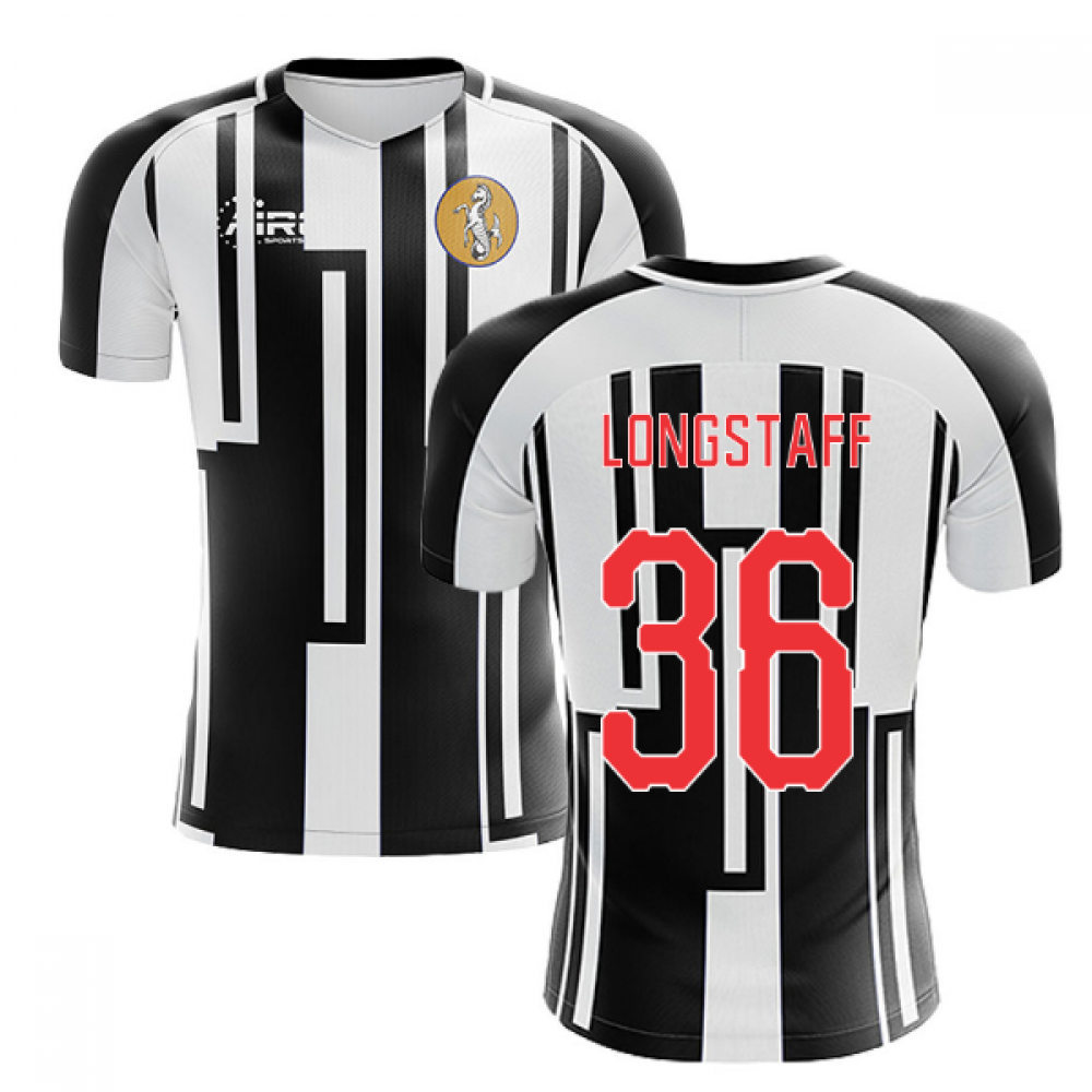 Click to view product details and reviews for 2020 2021 Newcastle Home Concept Football Shirt Longstaff 36.
