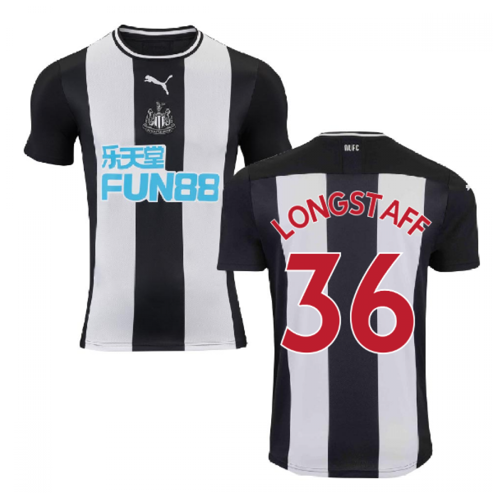 Click to view product details and reviews for 2019 2020 Newcastle Home Football Shirt Longstaff 36.