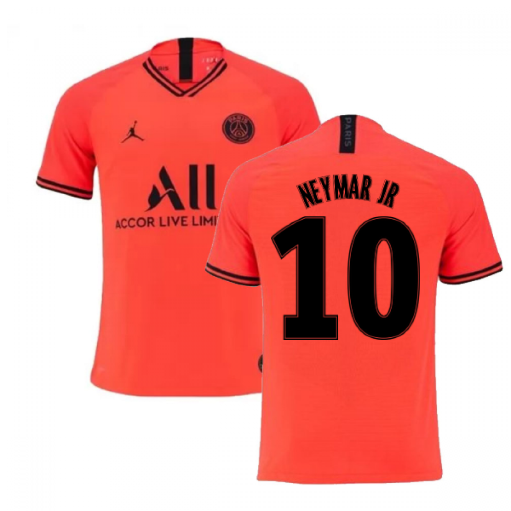 2019-2020 PSG Jordan Away Shirt (Kids) (NEYMAR JR 10)