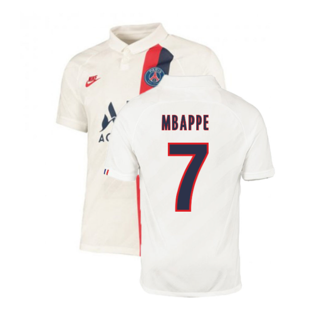 mbappe jersey white