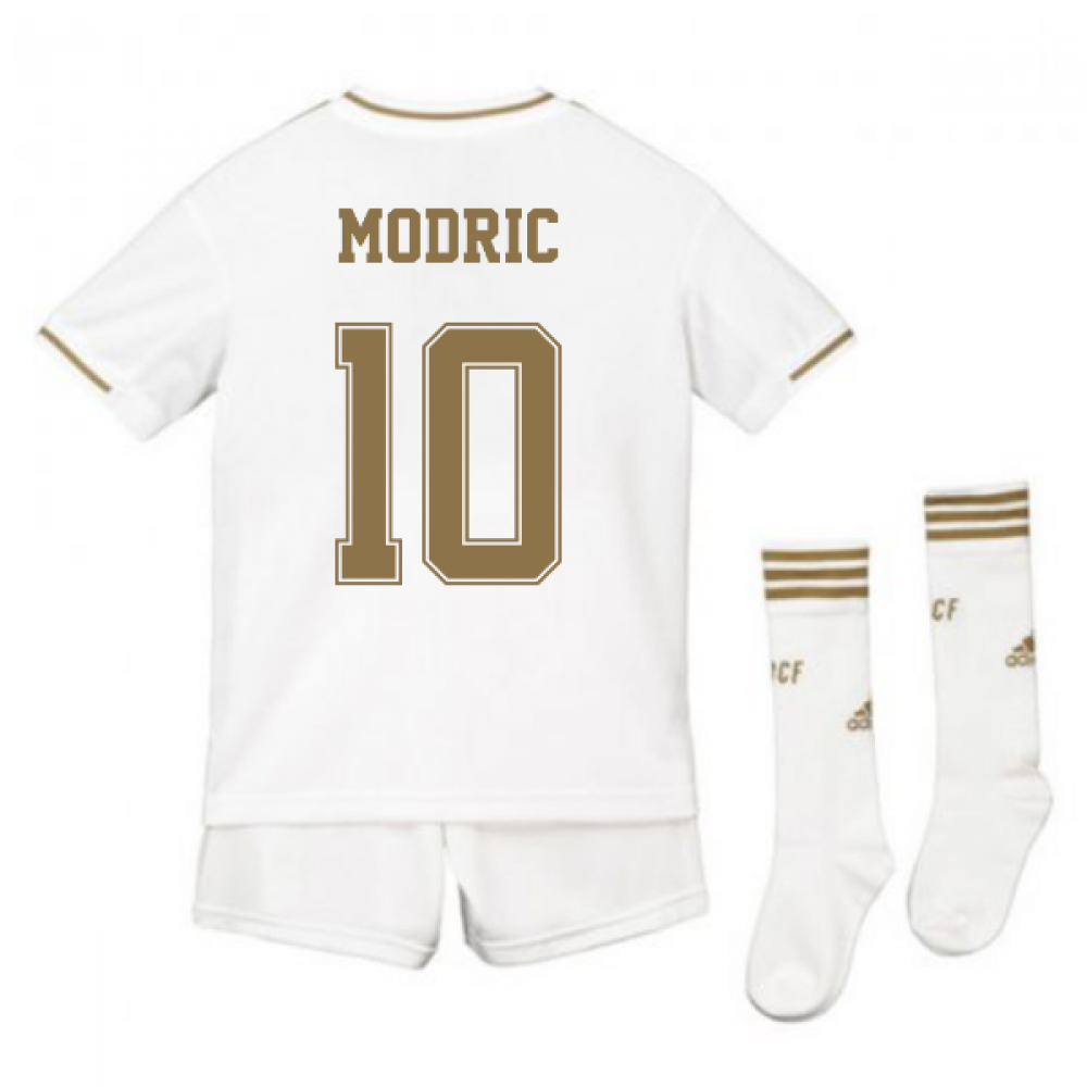 Click to view product details and reviews for 2019 2020 Real Madrid Adidas Home Full Kit Kids Modric 10.