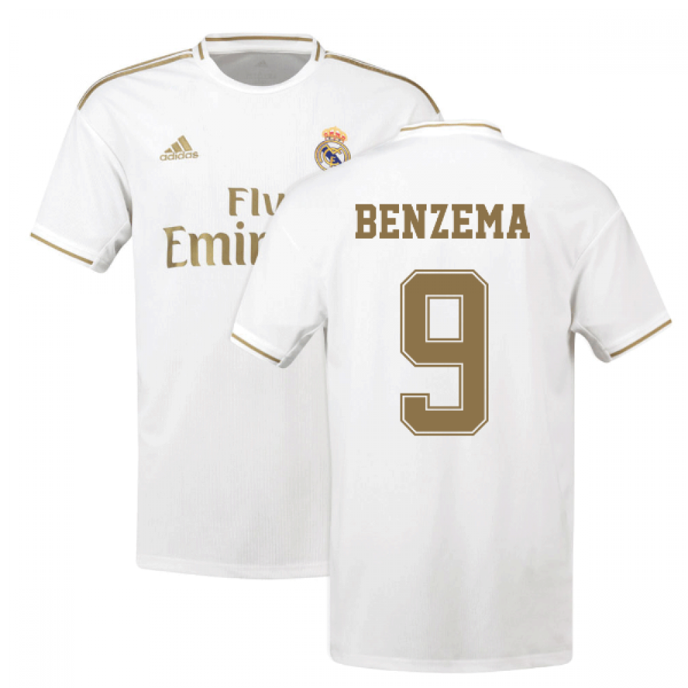 Click to view product details and reviews for 2019 2020 Real Madrid Adidas Home Shirt Kids Benzema 9.