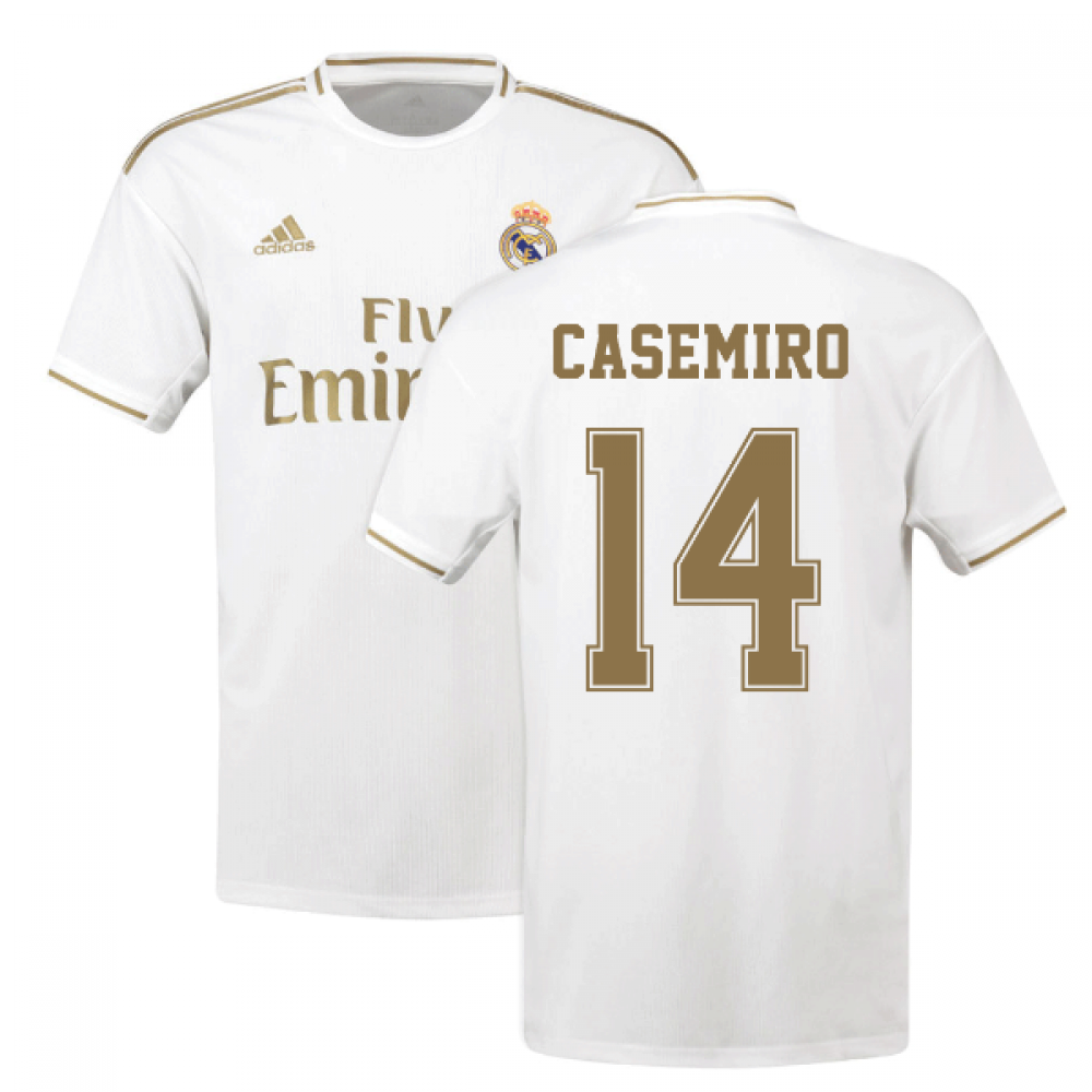 Click to view product details and reviews for 2019 2020 Real Madrid Adidas Home Shirt Kids Casemiro 14.