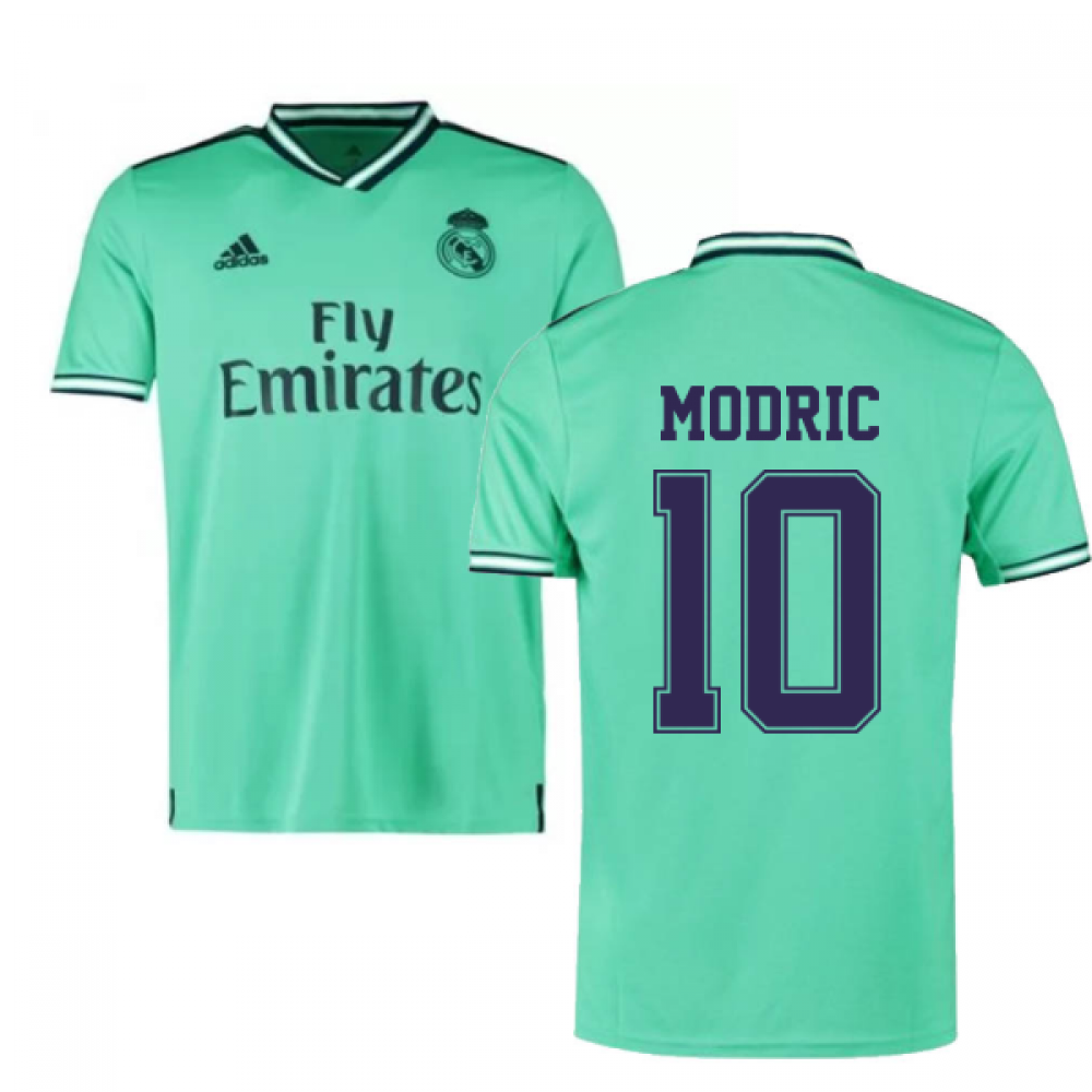 Click to view product details and reviews for 2019 2020 Real Madrid Adidas Third Football Shirt Modric 10.