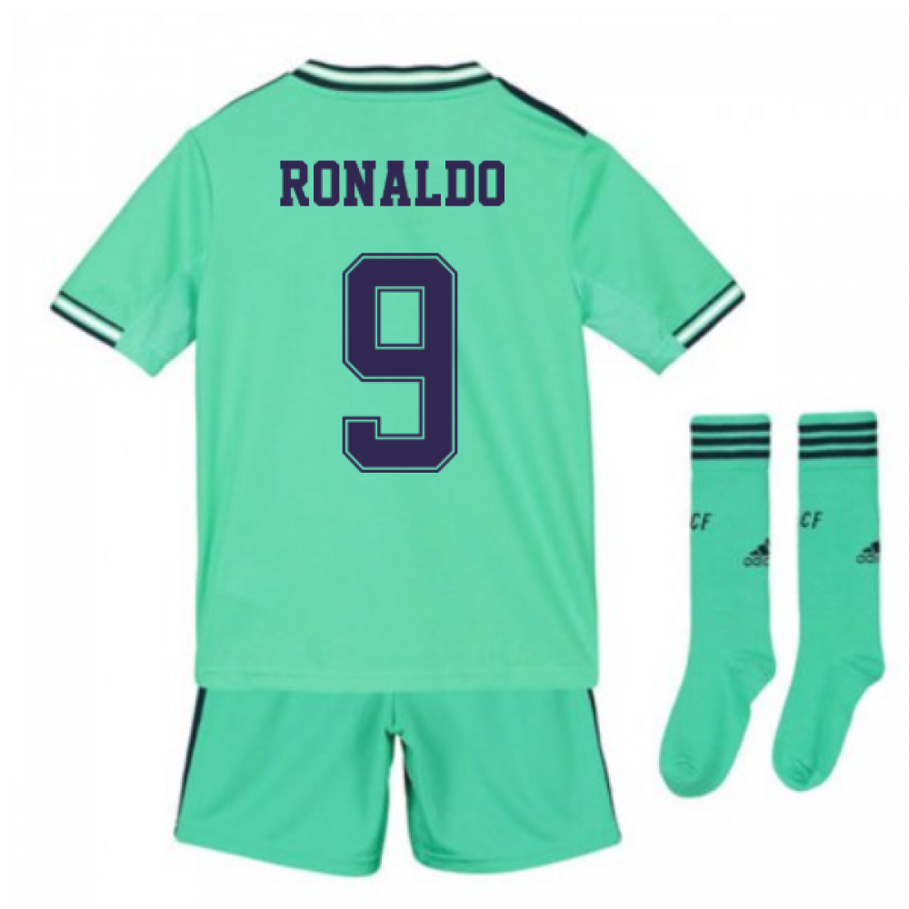 Click to view product details and reviews for 2019 2020 Real Madrid Adidas Third Full Kit Kids Ronaldo 9.