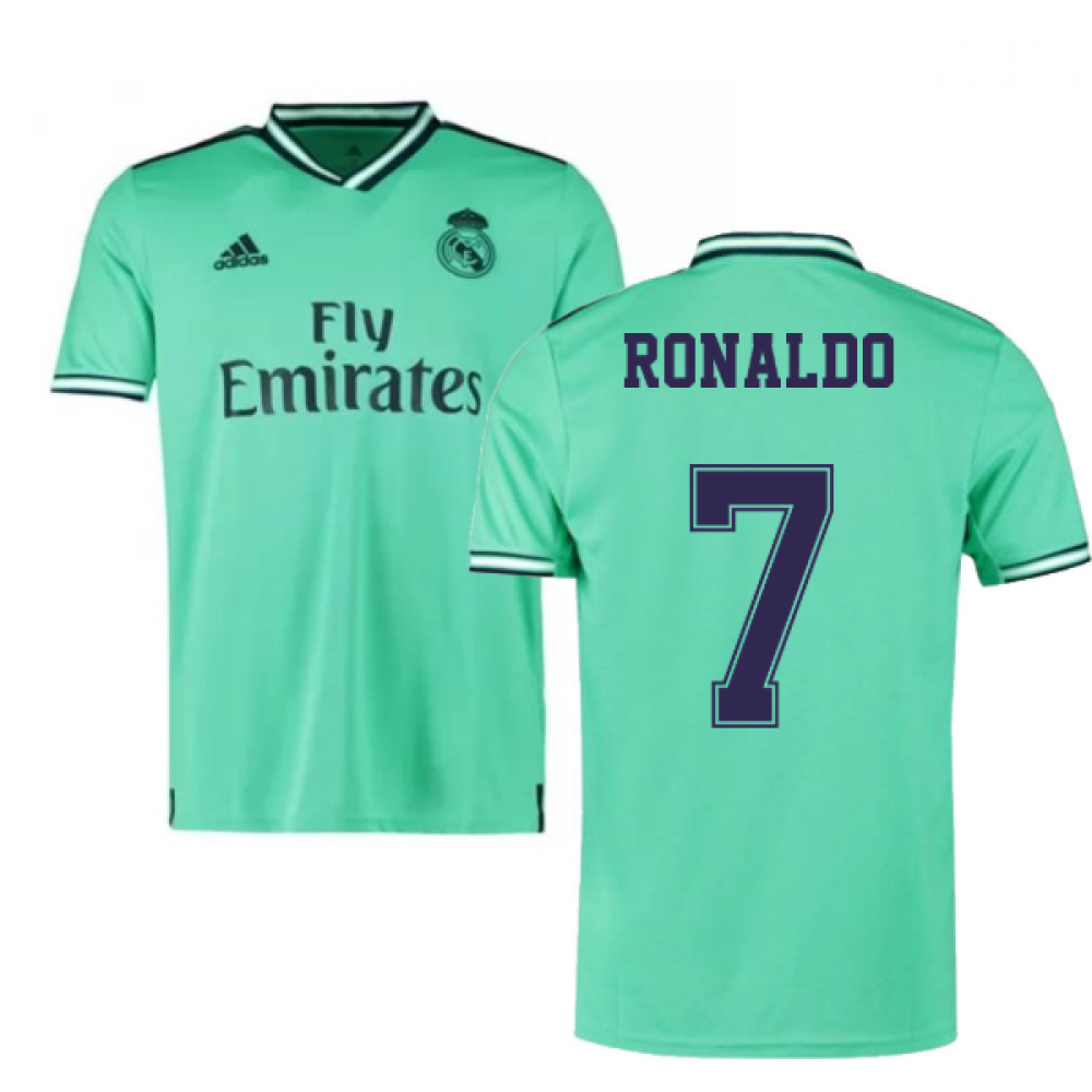 2019-2020 Real Madrid Adidas Third Shirt (Kids) (RONALDO 7)