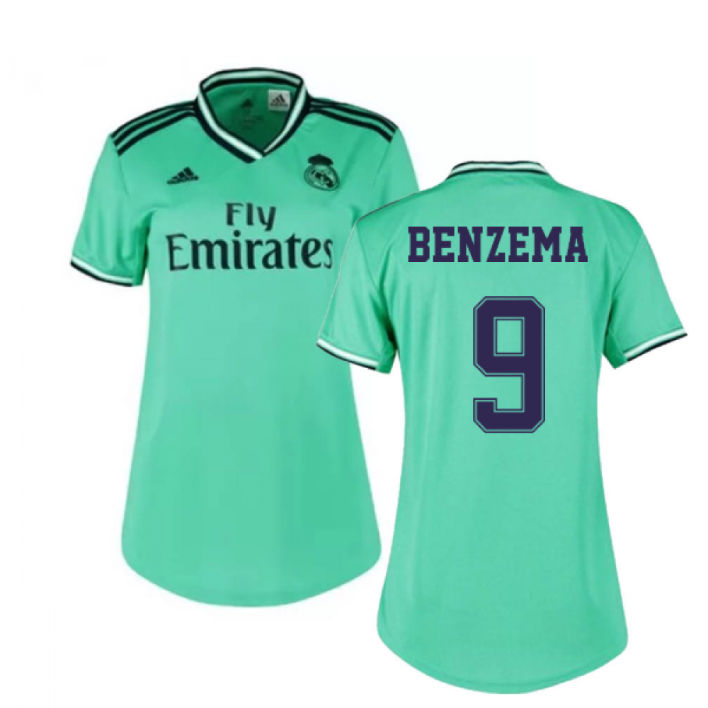 Click to view product details and reviews for 2019 2020 Real Madrid Adidas Womens Third Shirt Benzema 9. Click to view product details and reviews for 2019 2020 Real Madrid Adidas Womens Third Shirt Benzema 9.