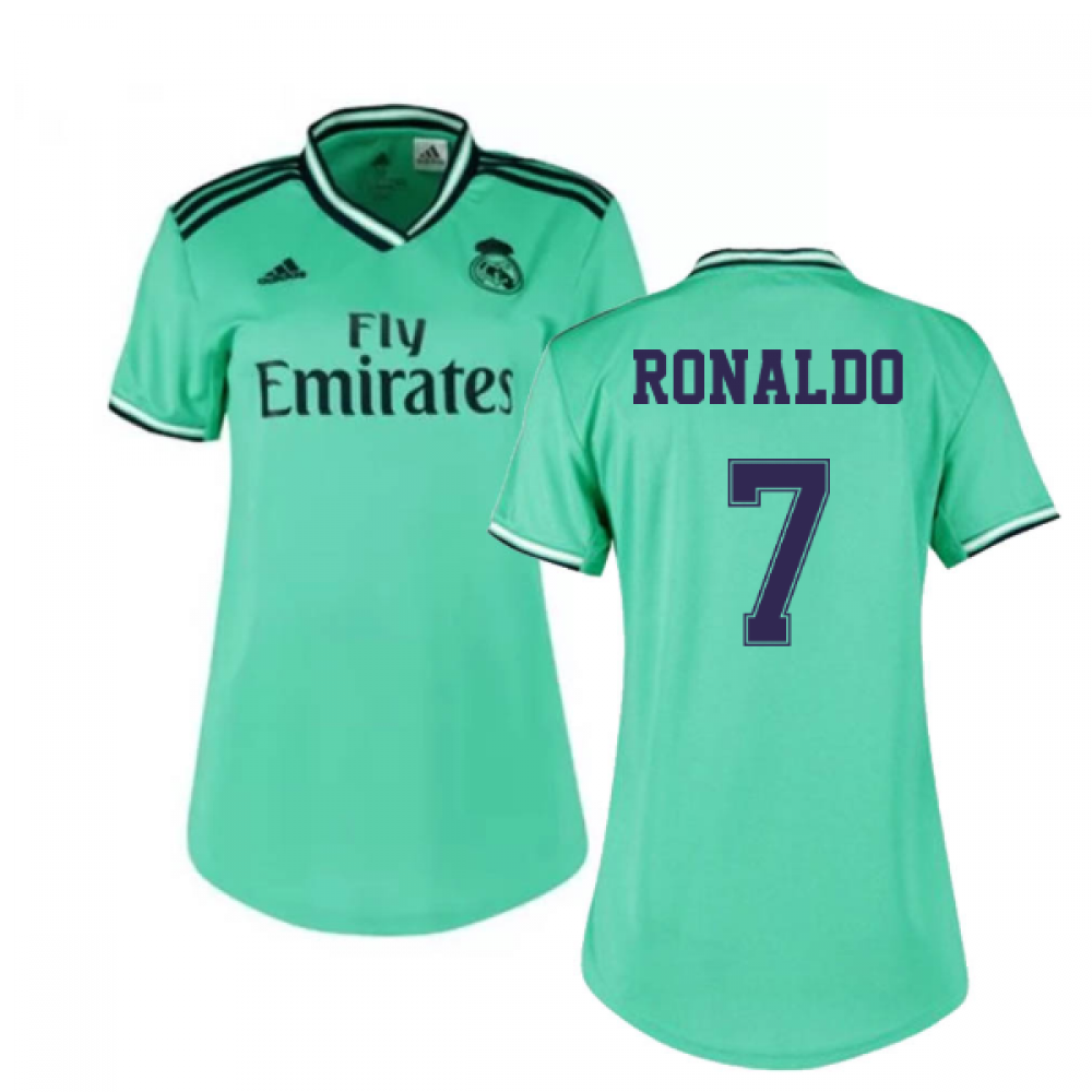 2019-2020 Real Madrid Adidas Womens Third Shirt (Ronaldo 7)