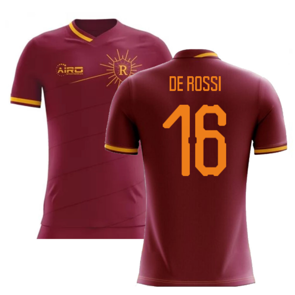 Click to view product details and reviews for 2020 2021 Roma Home Concept Football Shirt De Rossi 16.