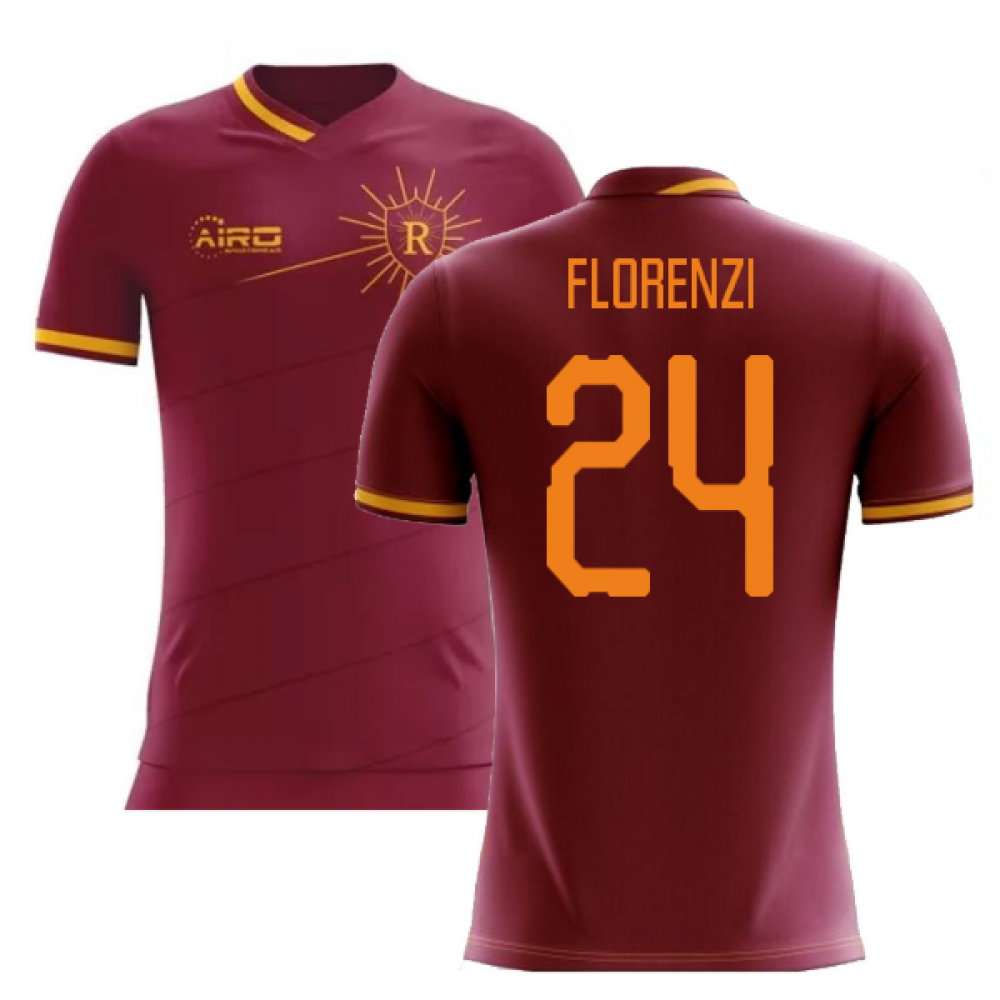 Click to view product details and reviews for 2020 2021 Roma Home Concept Football Shirt Florenzi 24. Click to view product details and reviews for 2020 2021 Roma Home Concept Football Shirt Florenzi 24.