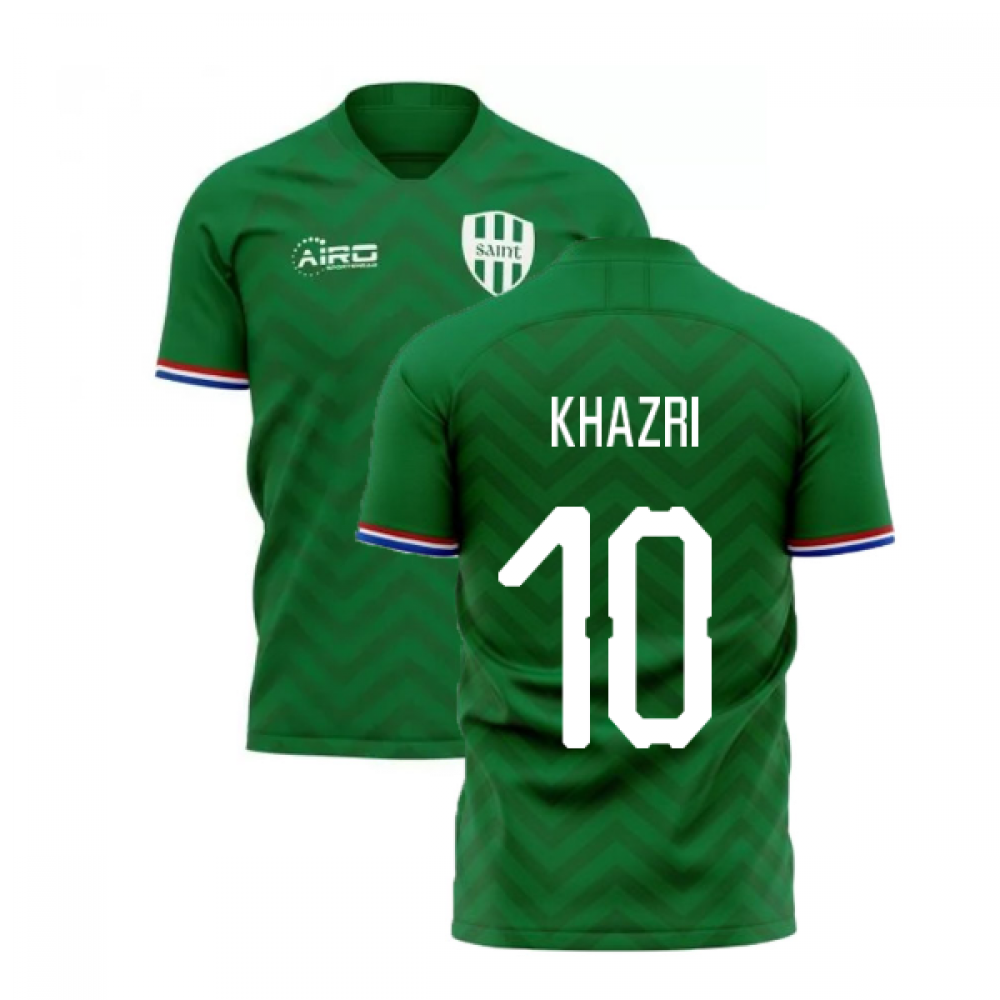 Click to view product details and reviews for 2020 2021 Saint Etienne Home Concept Football Shirt Khazri 10.