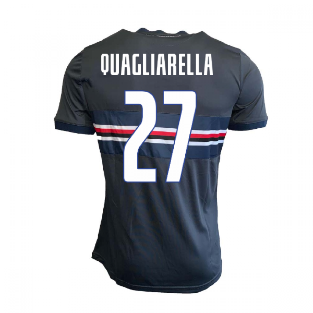 Click to view product details and reviews for 2019 2020 Sampdoria Joma Third Football Shirt Quagliarella 27. Click to view product details and reviews for 2019 2020 Sampdoria Joma Third Football Shirt Quagliarella 27.