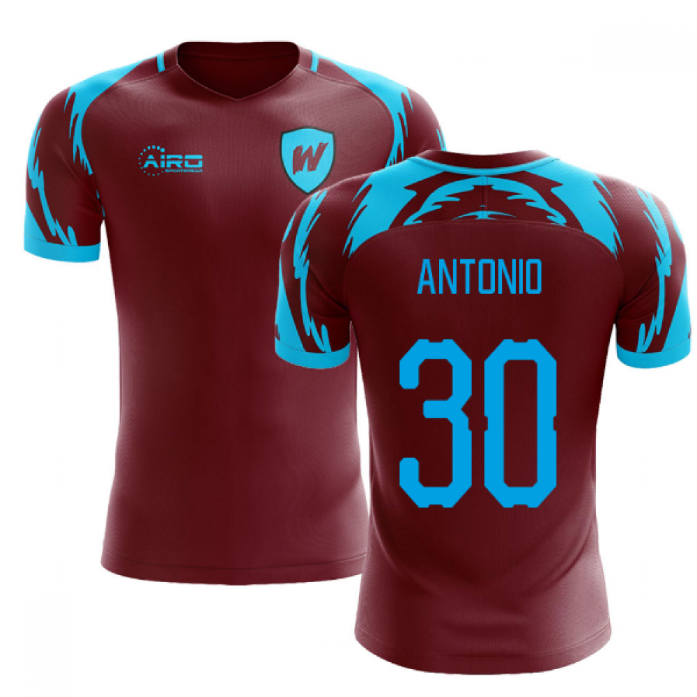 Click to view product details and reviews for 2020 2021 West Ham Home Concept Football Shirt Antonio 30.
