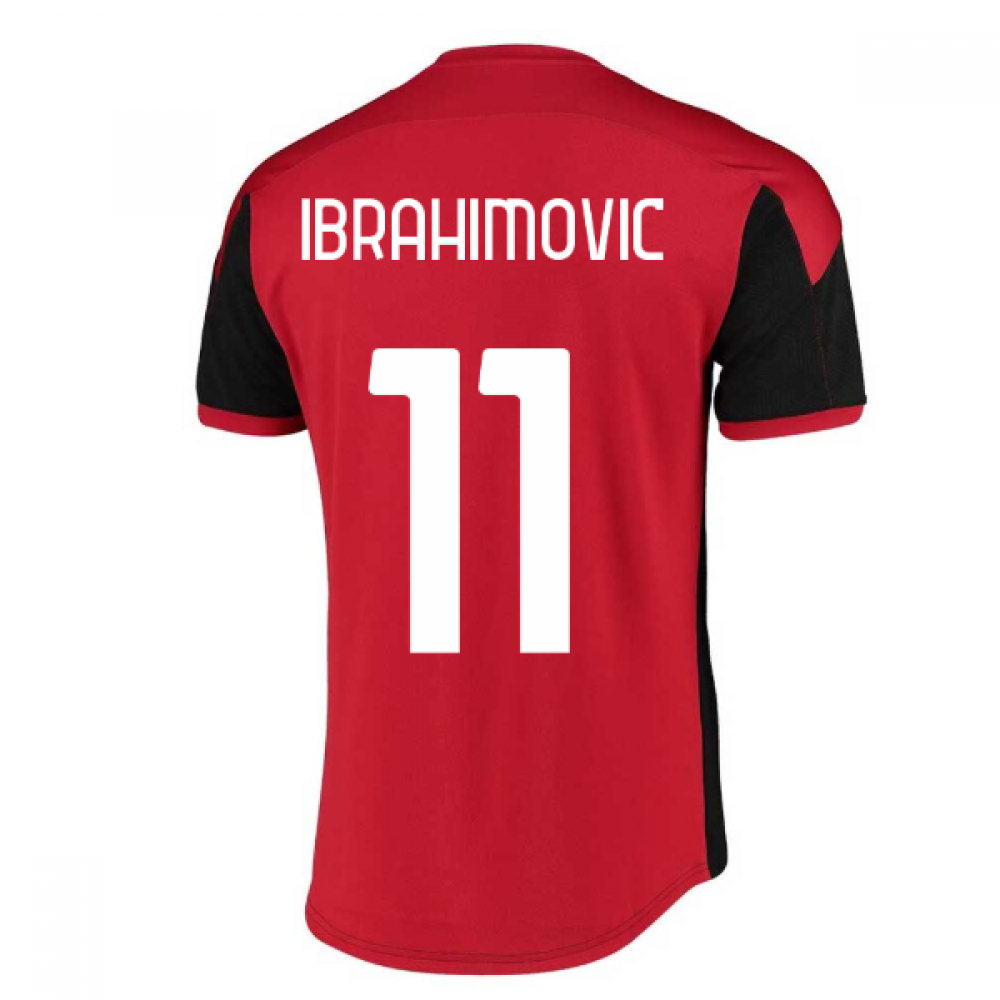 Click to view product details and reviews for 2020 2021 Ac Milan Training Jersey Black Ibrahimovic 11.