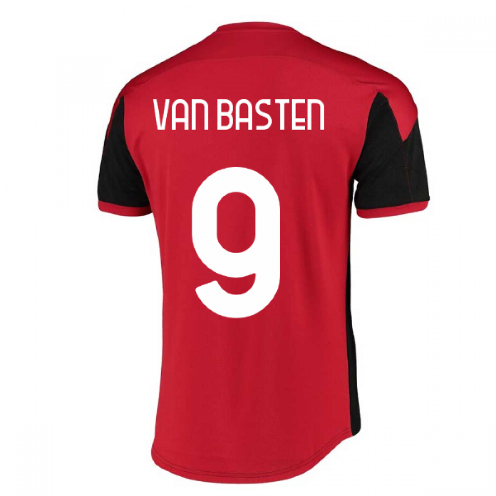 Click to view product details and reviews for 2020 2021 Ac Milan Training Jersey Black Van Basten 9.