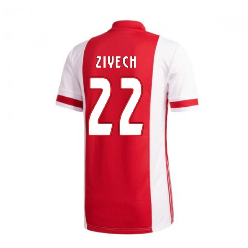 Click to view product details and reviews for 2020 2021 Ajax Adidas Home Football Shirt Ziyech 22.