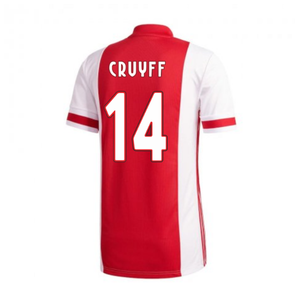 2020-2021 Ajax Adidas Home Shirt (Kids) (CRUYFF 14)