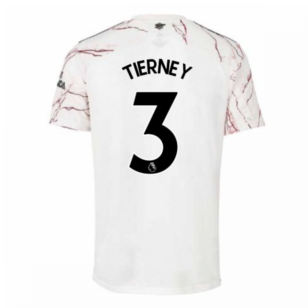 Click to view product details and reviews for 2020 2021 Arsenal Adidas Away Football Shirt Kids Tierney 3.