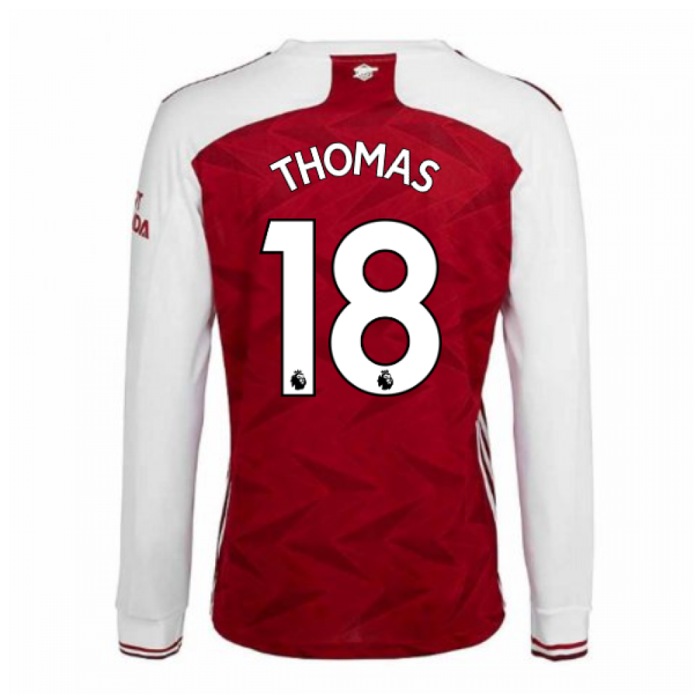 Click to view product details and reviews for 2020 2021 Arsenal Adidas Home Long Sleeve Shirt Thomas 18.