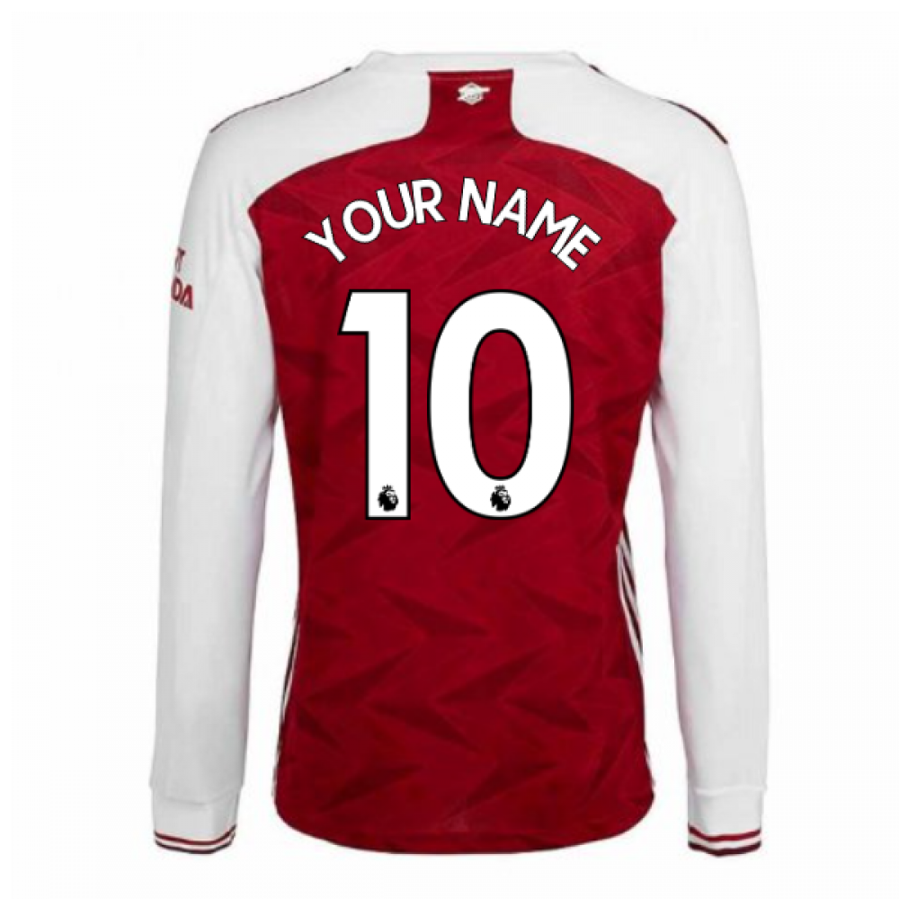 Click to view product details and reviews for 2020 2021 Arsenal Adidas Home Long Sleeve Shirt Your Name.