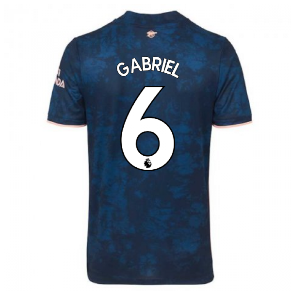 Click to view product details and reviews for 2020 2021 Arsenal Adidas Third Football Shirt Gabriel 6.