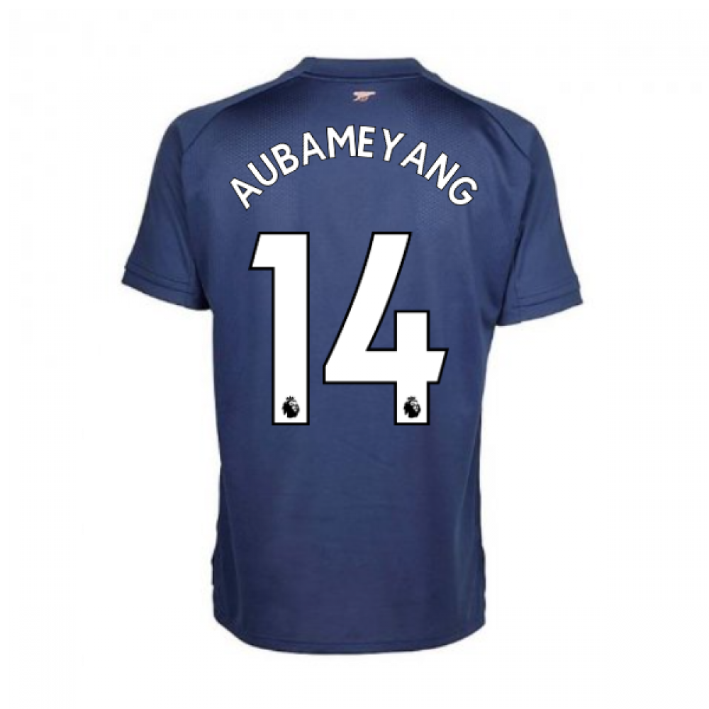 Click to view product details and reviews for 2020 2021 Arsenal Adidas Training Shirt Indigo Aubameyang 14.