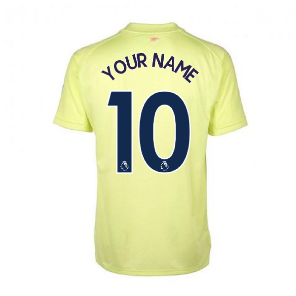 Click to view product details and reviews for 2020 2021 Arsenal Adidas Training Shirt Yellow Your Name.