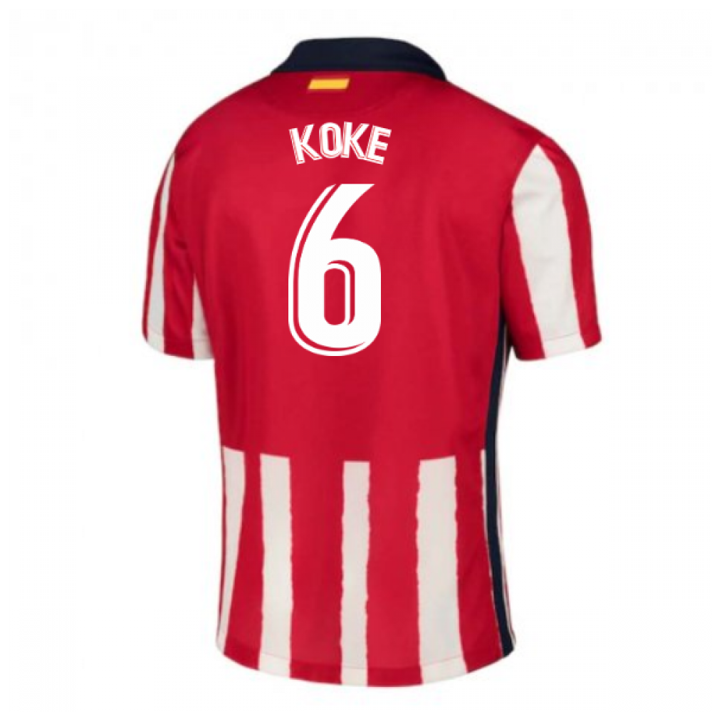 Click to view product details and reviews for 2020 2021 Atletico Madrid Home Nike Football Shirt Koke 6. Click to view product details and reviews for 2020 2021 Atletico Madrid Home Nike Football Shirt Koke 6.