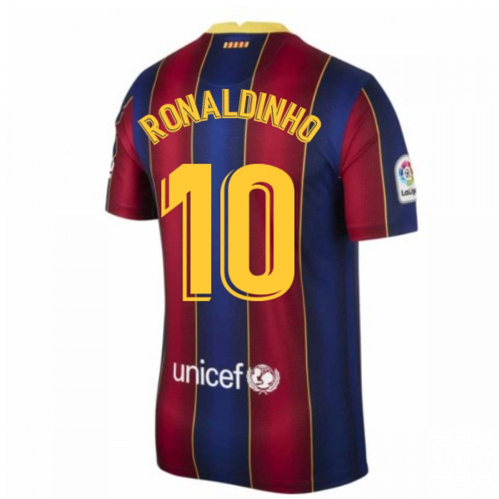 Click to view product details and reviews for 2020 2021 Barcelona Home Shirt Ronaldinho 10.