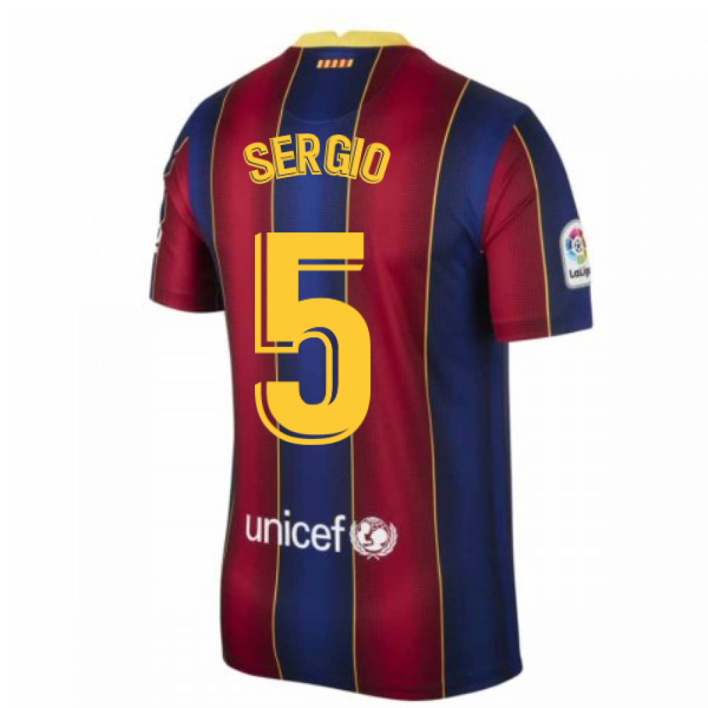 Click to view product details and reviews for 2020 2021 Barcelona Home Shirt Sergio 5.